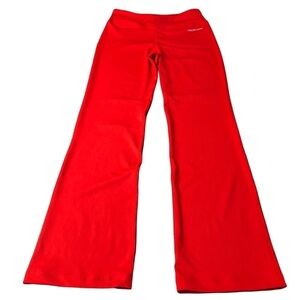 HISKYWIN - WOMENS RED ATHLETIC PANTS SIZE MEDIUM